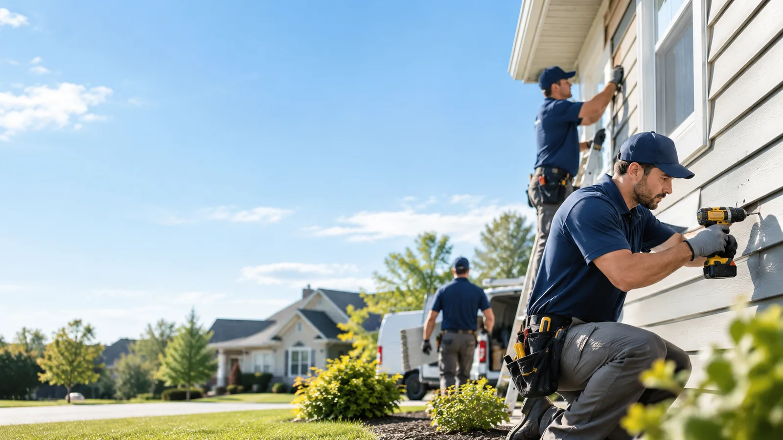 Partial Siding Replacement in Solomons, MD